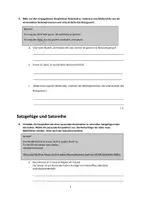 Vorschau - Klassenarbeiten - Arbeit Grammatik in Form der Abschlussprüfung + EWH - Seite 1