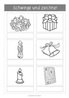 Vorschau - Anderer Materialtyp - Weihnachten – Silbenschulung (3 Kopiervorlagen) - Seite 1