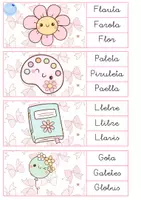 Vista previa - Tarjetas / Manipulativos - Quina paraula és?- vocabulari de primavera - página 3