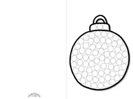 Vorschau - Arbeitsblätter - Weihnachtskarten "Stempelbilder WEIHNACHTEN" (Stempelvorlagen, Karten, Grußkarten) - Seite 3