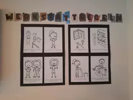 Vorschau - Poster - Werkstattregeln Textiles Werken (Poster und Flashcards) - Seite 3