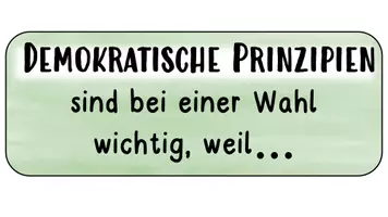 Vorschau - Stundenentwürfe - Materialpaket Wahlgrundsätze Klassensprecher & Escape Room - Seite 1