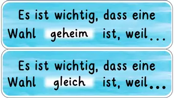 Vorschau - Stundenentwürfe - Materialpaket Wahlgrundsätze Klassensprecher & Escape Room - Seite 3