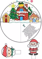 anteprima - Altro tipo di materiale - il villaggio di babbo natale - Pagina di copertina