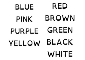 Vista previa - Tarjetas / Manipulativos - COLORS FLASHCARDS - página 1