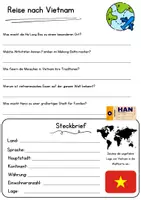 Vorschau - Arbeitsblätter - Vietnam DaZ Textverständnis Klasse 7 Lesetext mit Fragen Deutsch - Seite 2