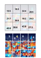 anteprima - Materiale interattivo - 4 Puzzle matematici natalizi per le 4 operazioni – per imparare divertendosi per le attività in classe o per i compiti a casa; - classi I/II - Pagina 2