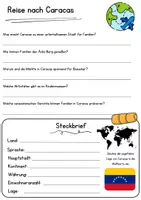 Vorschau - Arbeitsblätter - Caracas DaZ Textverständnis Klasse 7 Lesetext mit Fragen Deutsch - Seite 2