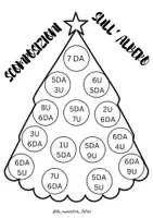 anteprima - Materiale di supporto/inclusione - SCOMPOSIZIONI SULL'ALBERO DI NATALE classe seconda - Pagina 2