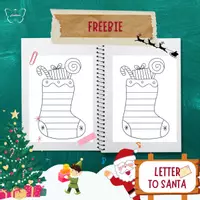 Vorschau - Arbeitsblätter - Weihnachtpapier zum WeihnachtmannFREE ✅ - Deckblatt