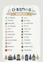 Vorschau - Arbeitsblätter - Christmas Fitness Workout für Klasse 5 bis 13 - Deckblatt