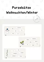 Vorschau - Aufgabenkarten - Materialpaket - Purzelsätze für die 1. & 2. Klasse - Seite 1