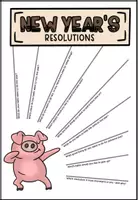 Vorschau - Arbeitsblätter - New Year's resolutions, Englisch Klasse 7,8,9 - Seite 1