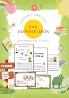 Vorschau - Arbeitsblätter - Das Dosentelefon (Experiment) - Deckblatt