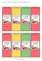 Vorschau - Anderer Materialtyp - Weihnachtsgruß / Weihnachtsgeschenk - passend für Mini-Schoko Quadrate - Seite 3