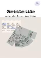 Vorschau - Merkblätter - Lesefächer- reziprokes Lesen - Deckblatt