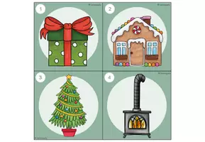 Vorschau - Arbeitsblätter - Lesespaziergang: Weihnachten (Kl. 1) - Seite 3