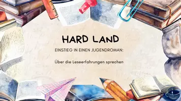 Vorschau - Stundenentwürfe - Roman Hard Land: Kommunikativer Einstieg - Seite 3