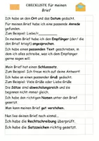 Vorschau - Arbeitsblätter - Aufsatzerziehung Checklisten Materialpaket - Seite 1