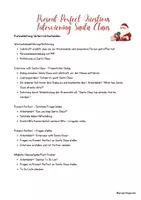 Vorschau - Arbeitsblätter - Christmas - Interview Santa Claus - Present Perfect Questions - Seite 1