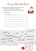 Vorschau - Arbeitsblätter - Christmas - Interview Santa Claus - Present Perfect Questions - Seite 3