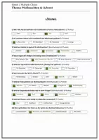 Vorschau - Interaktives Material - Multiple-Choice-Quiz: Weihnachten & Advent - Seite 1