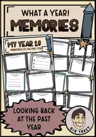 Vorschau - Arbeitsblätter - Reflecting the year, New Year's Eve, Silvester, Englisch Klasse 7,8,9 - Deckblatt