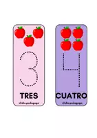 Vista previa - Tarjetas / Manipulativos - Recurso digital: El llavero de los números - página 3