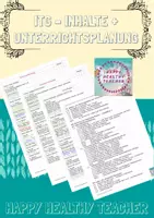 Vorschau - Unterrichtsreihen - ITG Module Inhalte Reihenplanung Jahresplanung - Deckblatt