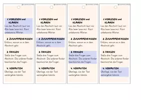 Vorschau - Merkblätter - Lesefächer- reziprokes Lesen - Seite 3