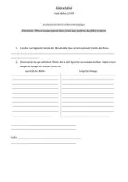 Vorschau - Stundenentwürfe - Kafka - Kleine Fabel (Einführung der Textsorte Parabel) - Deckblatt