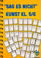 Vorschau - Spiele - Sag es nicht – Das kreative Kunst-Spiel (Klassenstufe 5/6) - Deckblatt