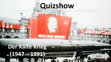 Vorschau - Interaktives Material - Quizshow: Kalter Krieg (Interaktives Ratespiel) - Deckblatt