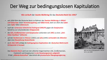 Vorschau - Präsentationen/Tafelbilder - Geschichte-Präsentation: Nachkriegszeit 1945-1949 - Seite 1
