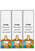 Vorschau - Mal- und Bastelvorlagen - Schülergeschenk: Weihnachten - Schokolade - Mitbringsel / Giveaway Vorlage - Seite 2