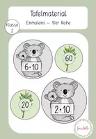 Vorschau - Präsentationen/Tafelbilder - Tafelmaterial Einmaleins 10er Reihe - Deckblatt