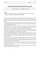 Vorschau - Arbeitsblätter - Frühling Kurzgeschichten mit Fragen - Seite 1