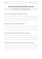 Vorschau - Arbeitsblätter - Frühling Kurzgeschichten mit Fragen - Seite 2