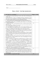 Vorschau - Klassenarbeiten - Klassenarbeit - Charakterisierung Maiks Vater / Herr Klingenberg - Wolfgang Herrndorf: Tschick (Jugendroman) - Seite 1