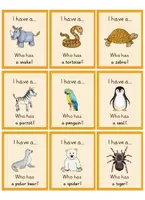 Vorschau - Spiele - "I have, who has...?" zum Wortfeld "zoo animals" - Seite 3