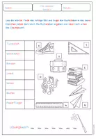 Vorschau - Arbeitsblätter - 2 Mini Lesespuren: Schule - Seite 3