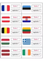 anteprima - Esercizi - Stati e capitali UE - Pagina 1