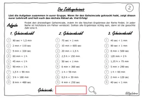 Vorschau - Spiele - Escaperoom: Größenvergleich Einheiten (Zeit, Geld, Gewicht, Längen) - Seite 2