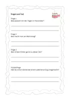 Vorschau - Unterrichtsreihen - November Lesetext für Leseverständnis mit Fragen - Seite 3