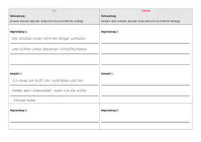 Vorschau - Klassenarbeiten - Klassenarbeit: Erörterung (Schulstart um 9 Uhr) - differenziert & inkl. Erwartungshorizont - Seite 3