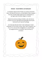 Vorschau - Unterrichtsreihen - Oktober Lesetext für Leseverständnis mit Fragen - Seite 2