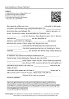 Vorschau - Arbeitsblätter - Arbeitsblätter zum Thema "Gotland" (Lückentext, Hörverstehen) + Lösung & MP3 - Deckblatt