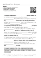 Vorschau - Arbeitsblätter - Arbeitsblätter zum Thema "Gummistiefel" + Lösung & MP3 + - Deckblatt