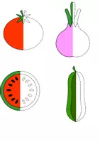 anteprima - Materiale di supporto/inclusione - DISEGNA E COLORA LA PARTE MANCANTE - Pagina 1