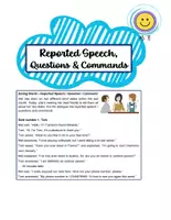 Vorschau - Arbeitsblätter - Reported Speech - Mixed - Dating - Deckblatt